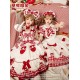 Mademoiselle Pearl Strawberry Cutsew Cardigan Blouses Skirt JSKs and OPs(Reservation/Full Payment Without Shipping)